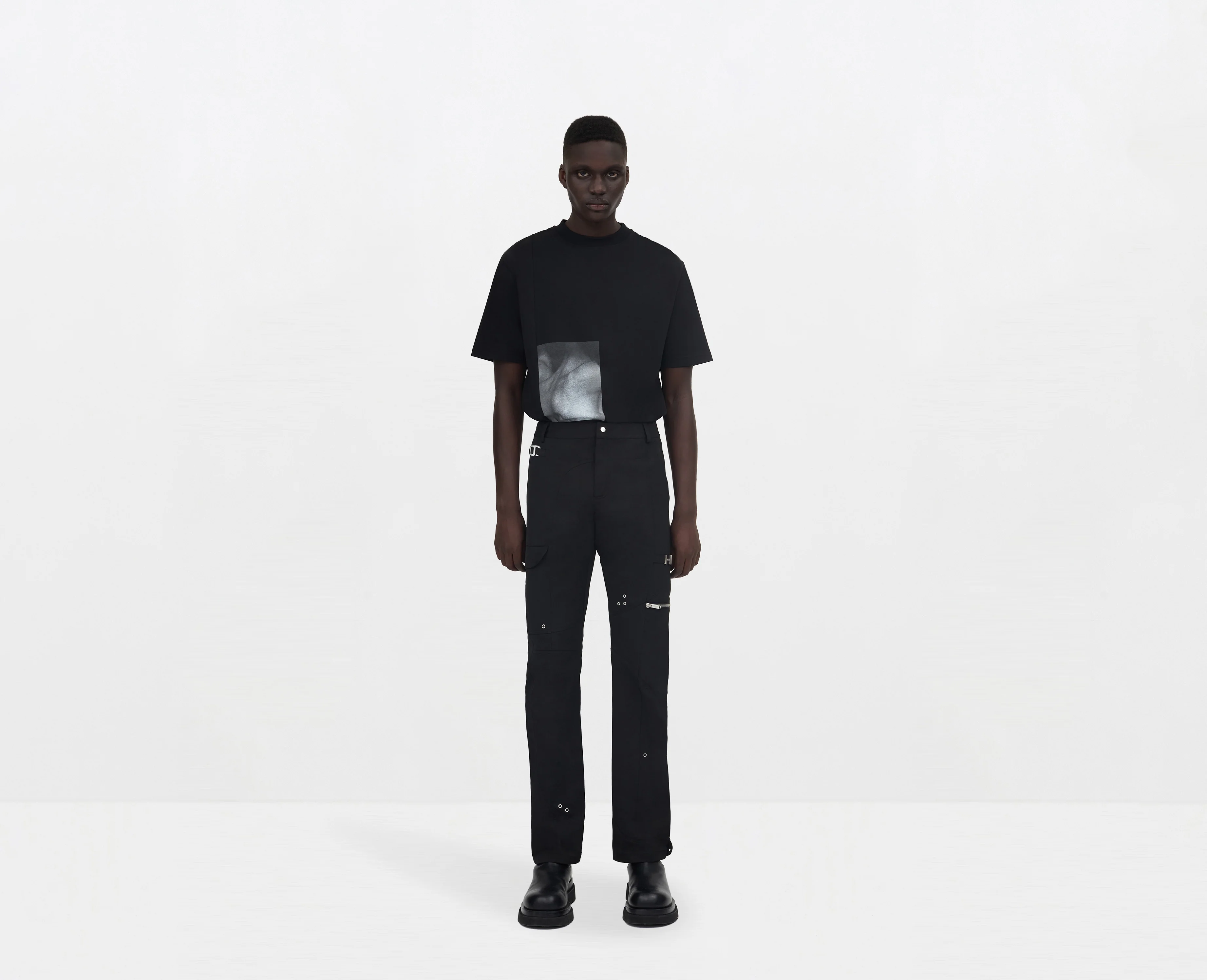 TWILL CARGO PANTS - Image 2