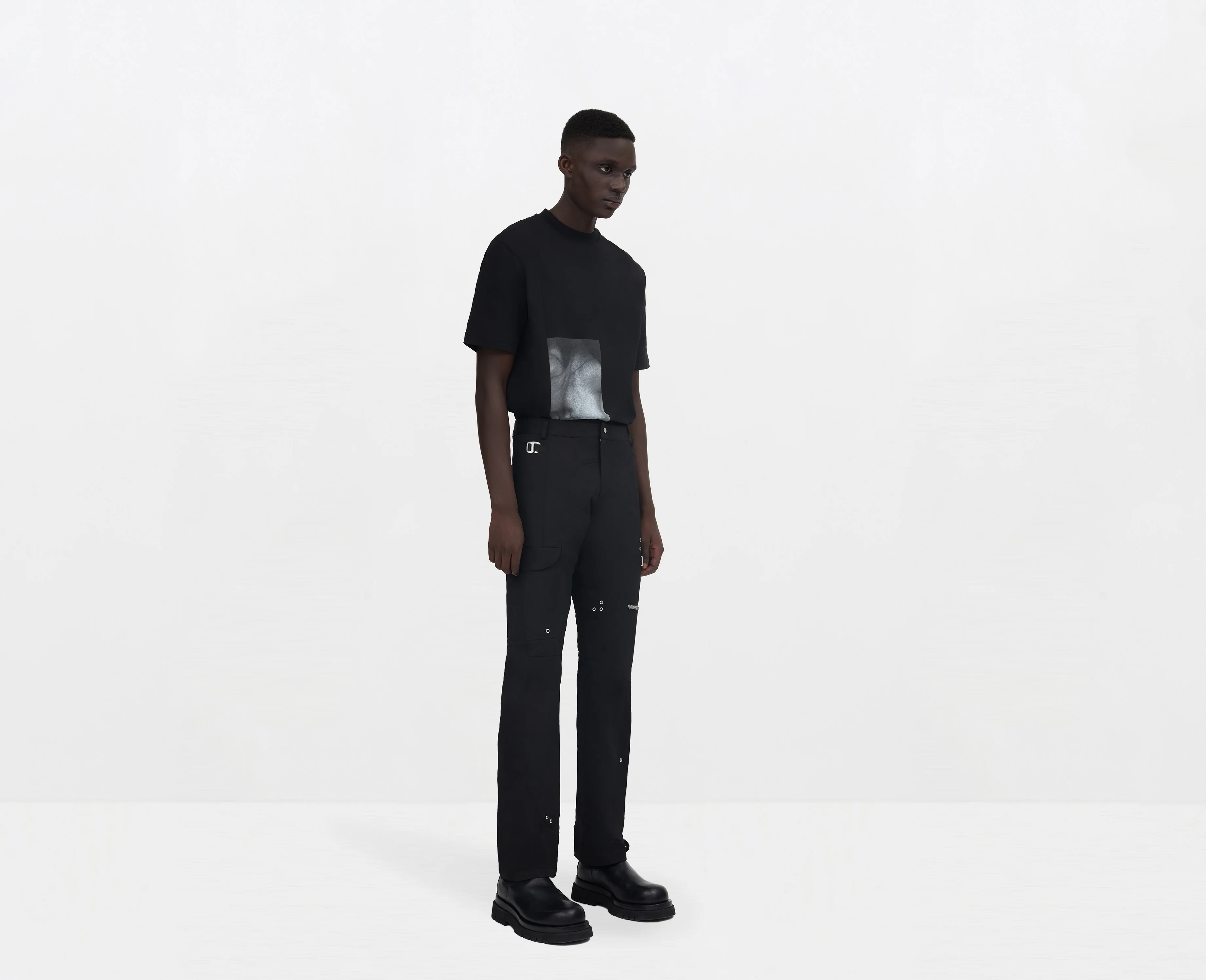 TWILL CARGO PANTS - Image 3
