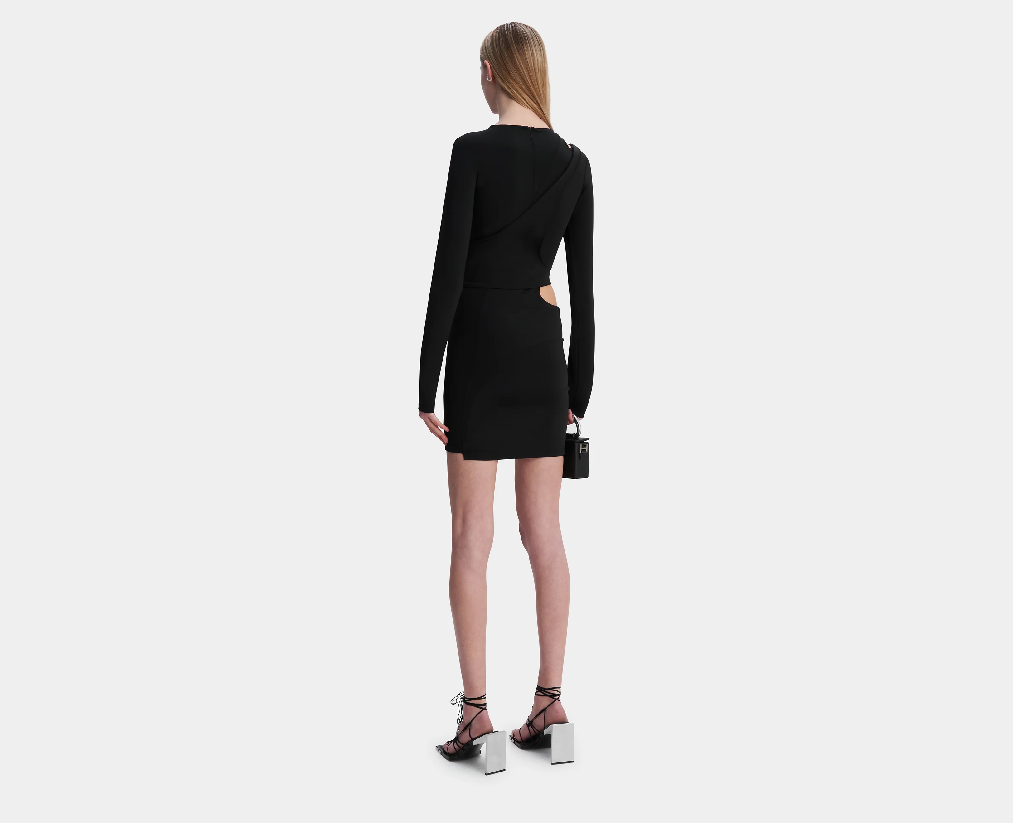LAYERED JERSEY DRESS - Image 5