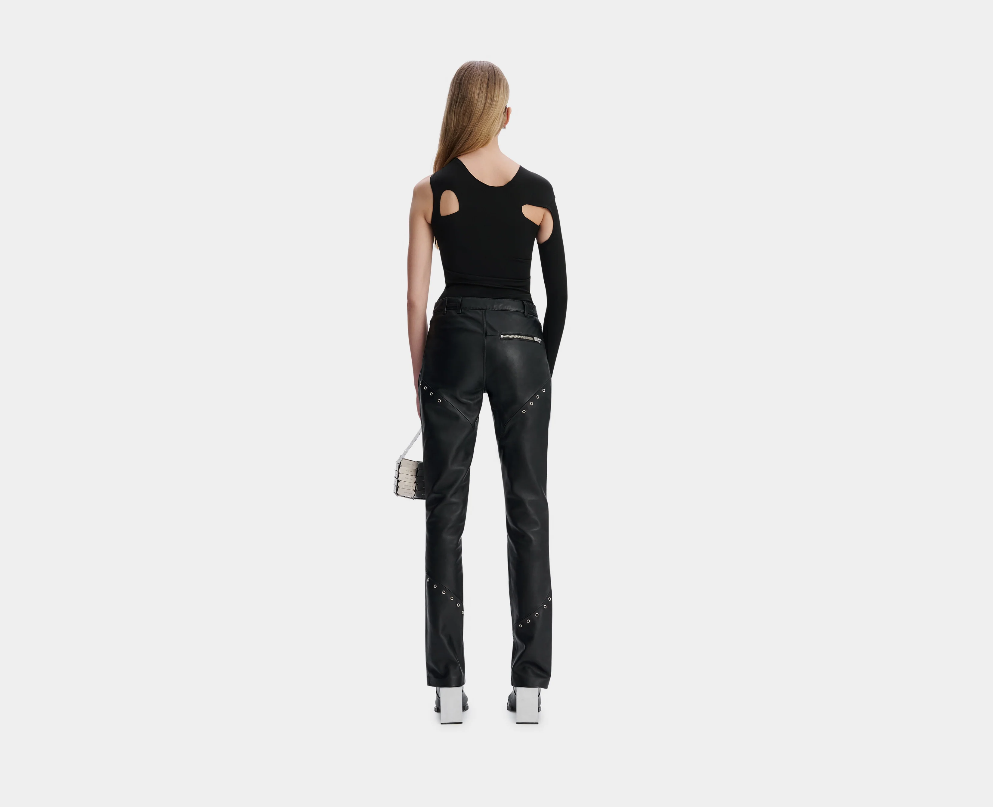 UNIFIED LEATHER TROUSERS - Image 4