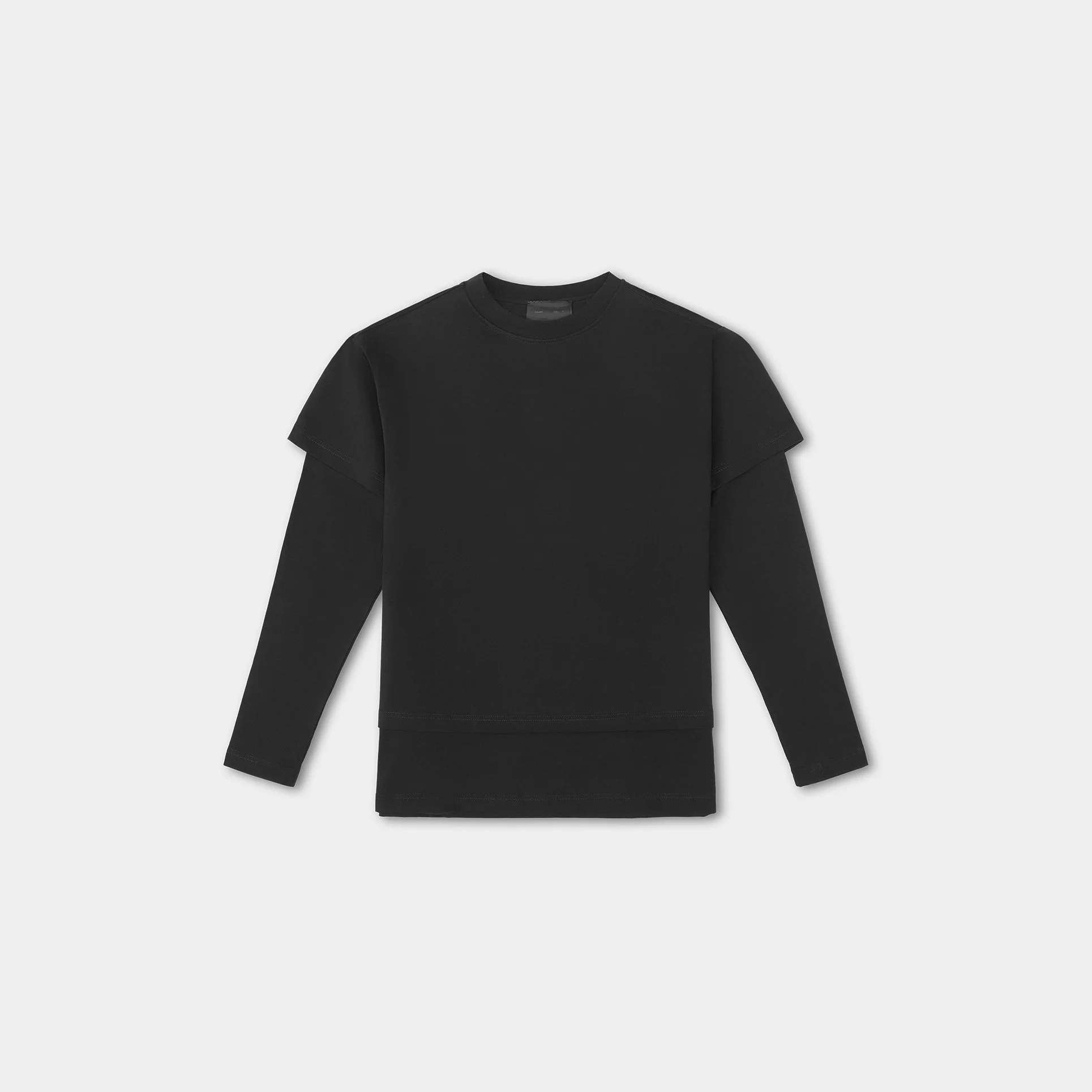 LAYERED CREWNECK