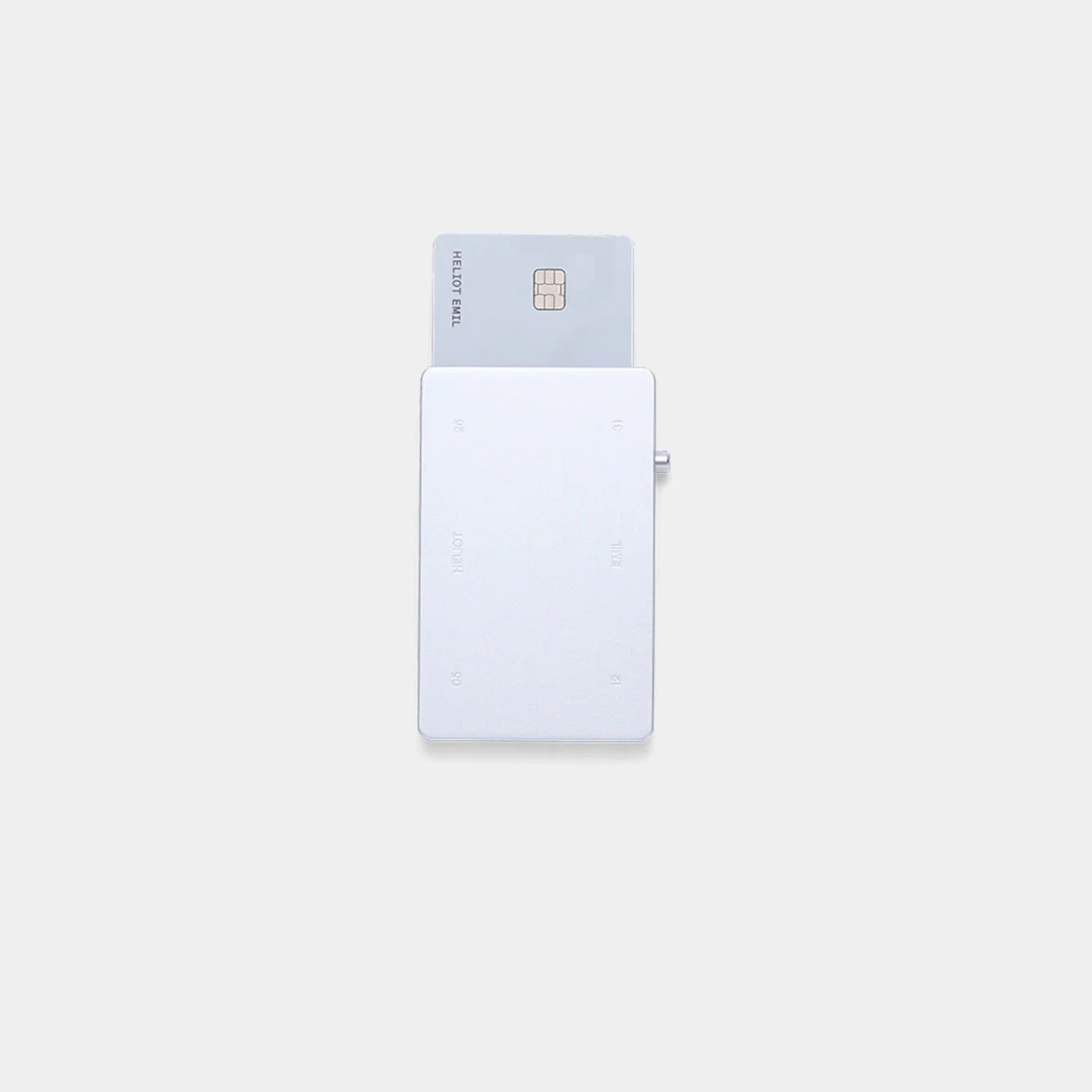 CARD HOLDER IN ALUMINIUM