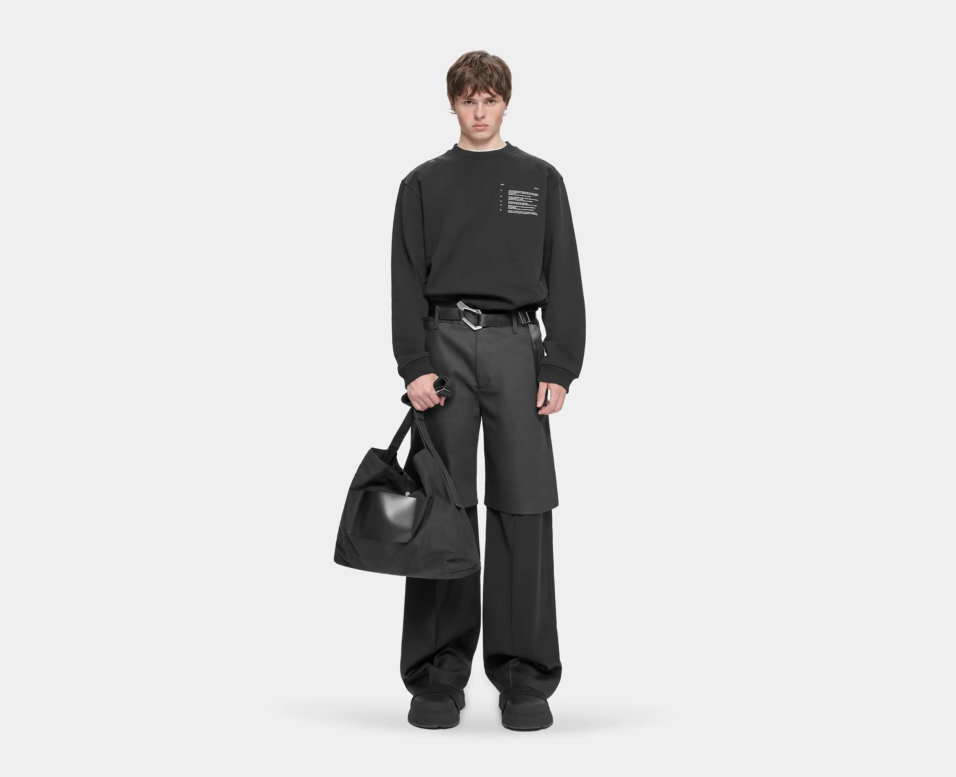 DOPIO LAYERED TROUSERS - Image 2