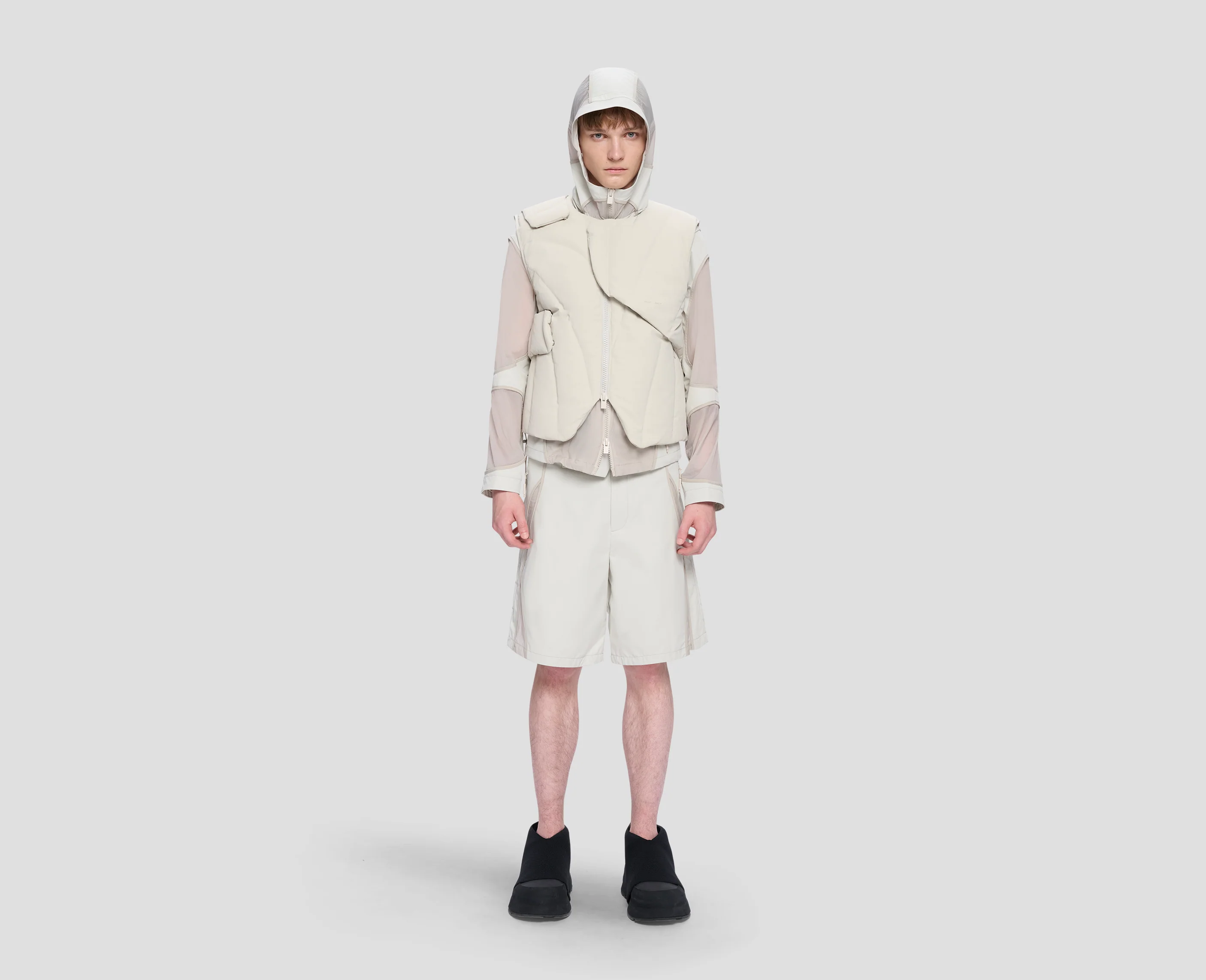LAYERED DOWN VEST - Image 2