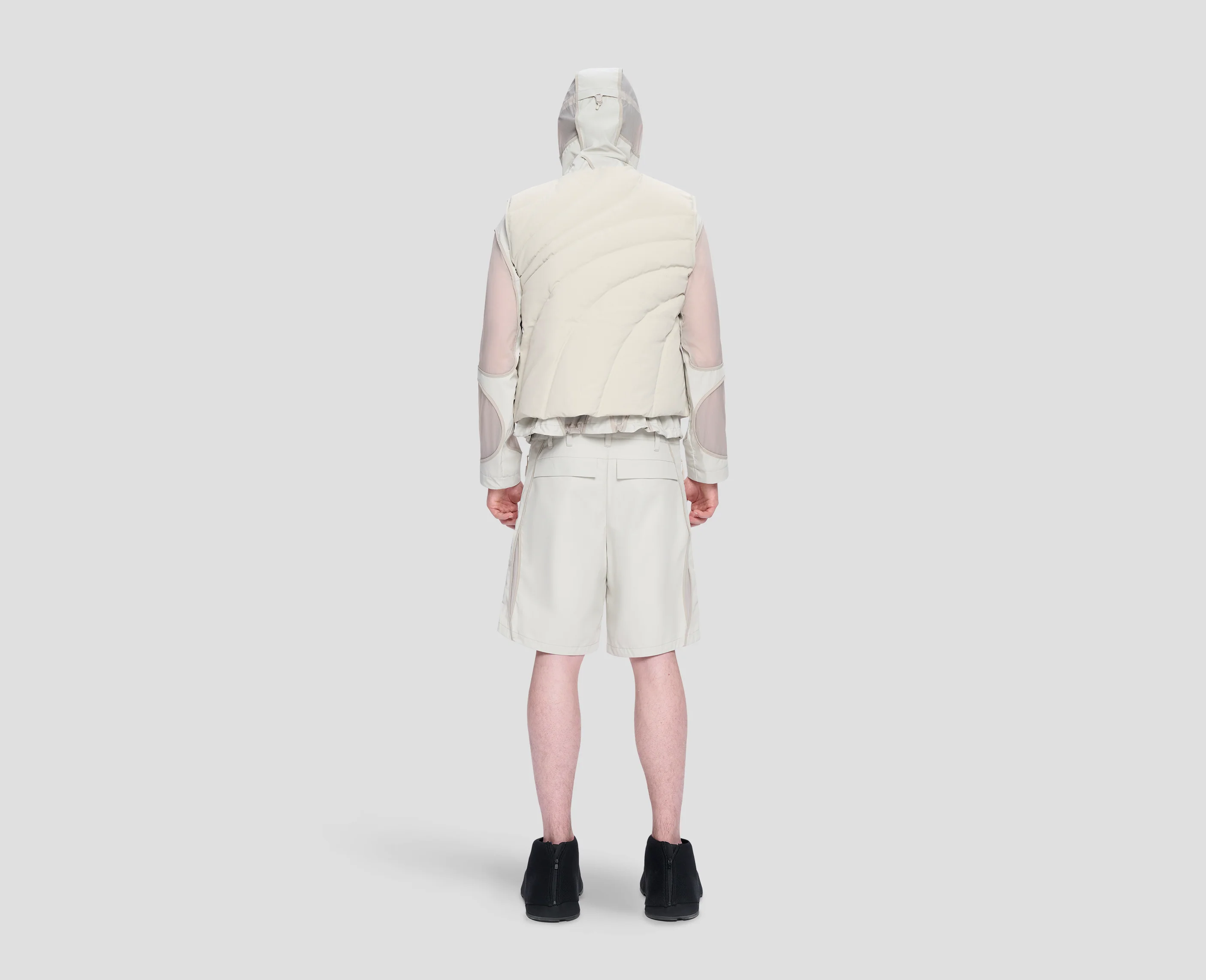 LAYERED DOWN VEST - Image 4