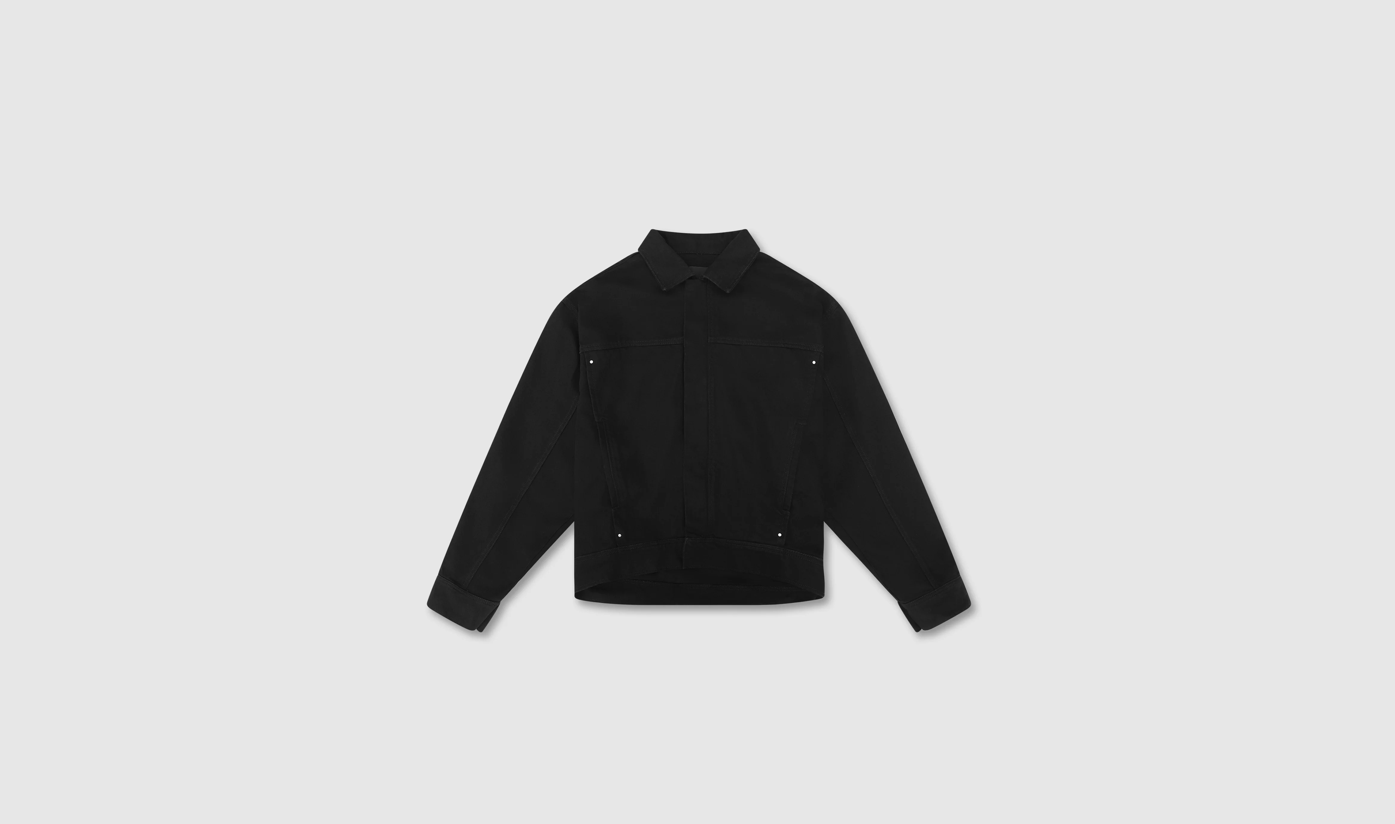 DENIM HOODED JACKET - Image 11