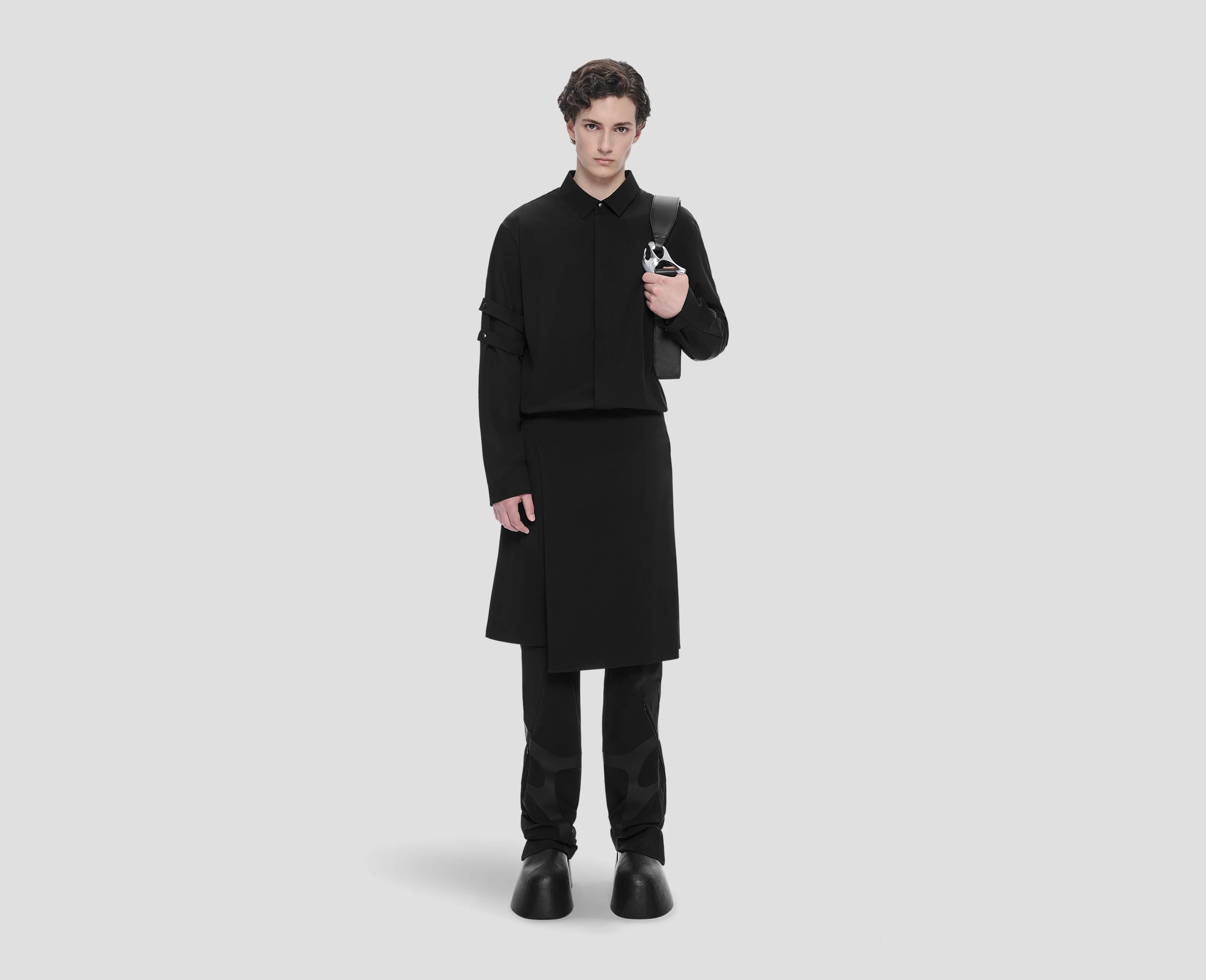 LAYERED TECHNICAL TROUSERS - Image 2