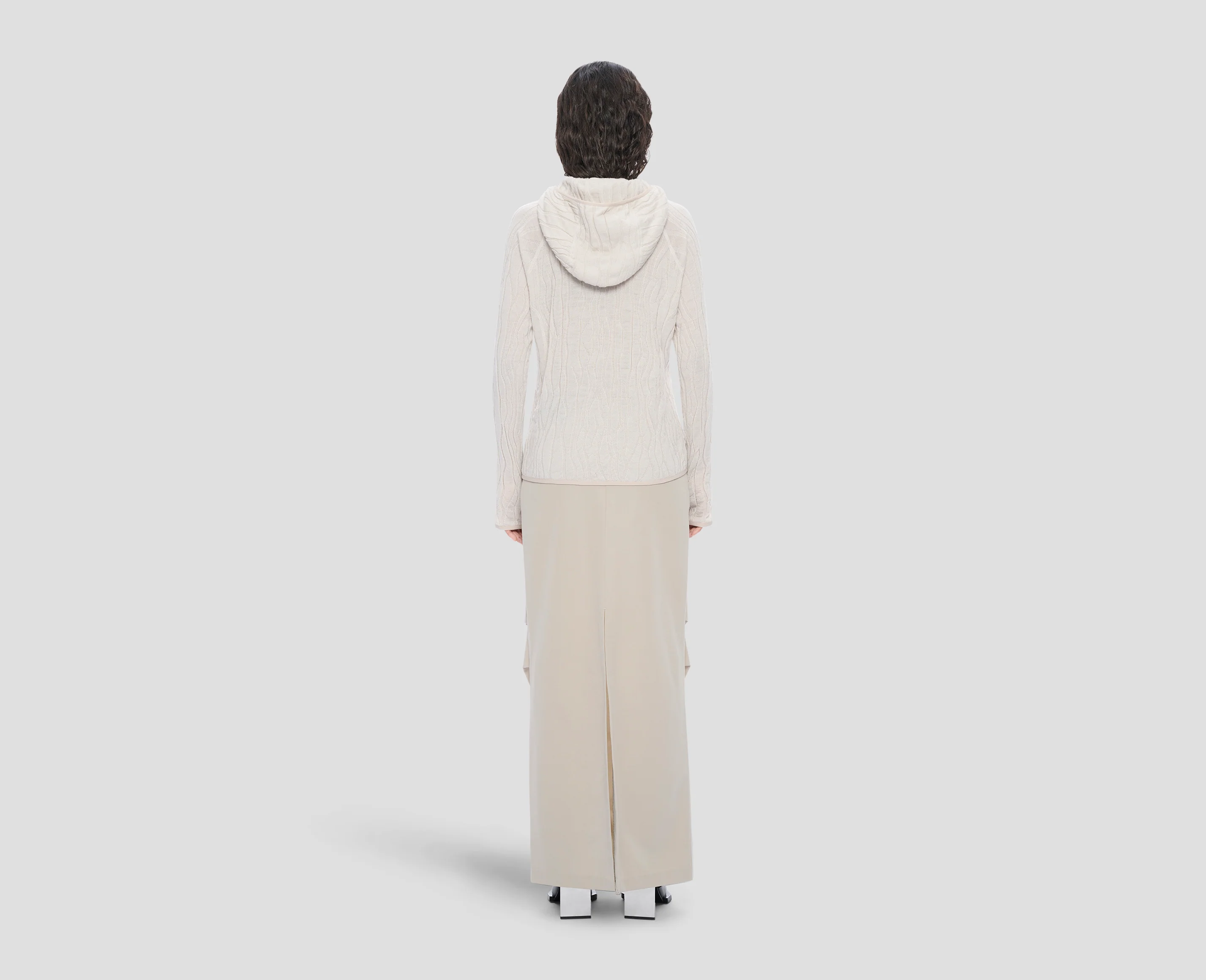 SORTSOL KNIT HOODIE - Image 8