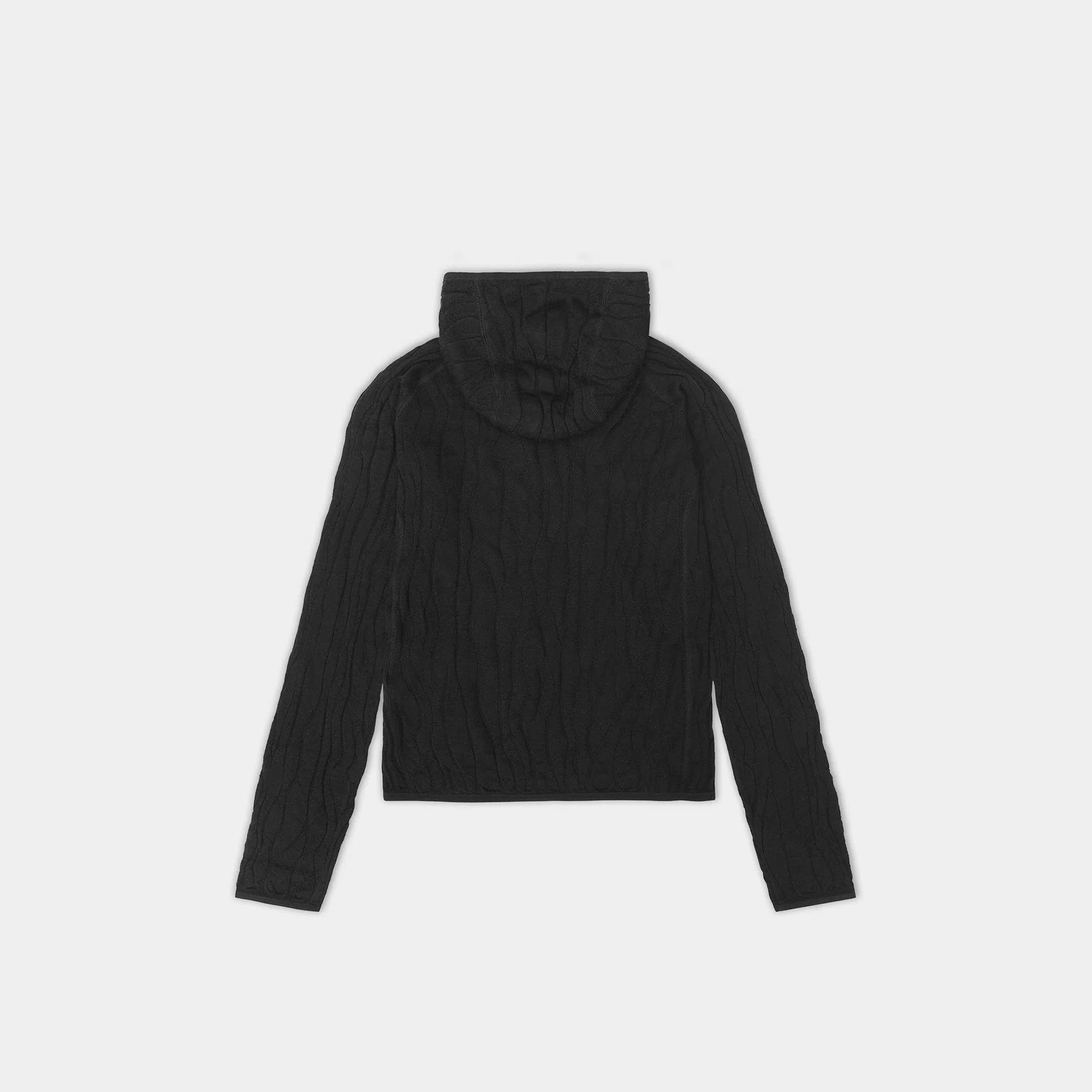 SORTSOL KNIT HOODIE - Image 10