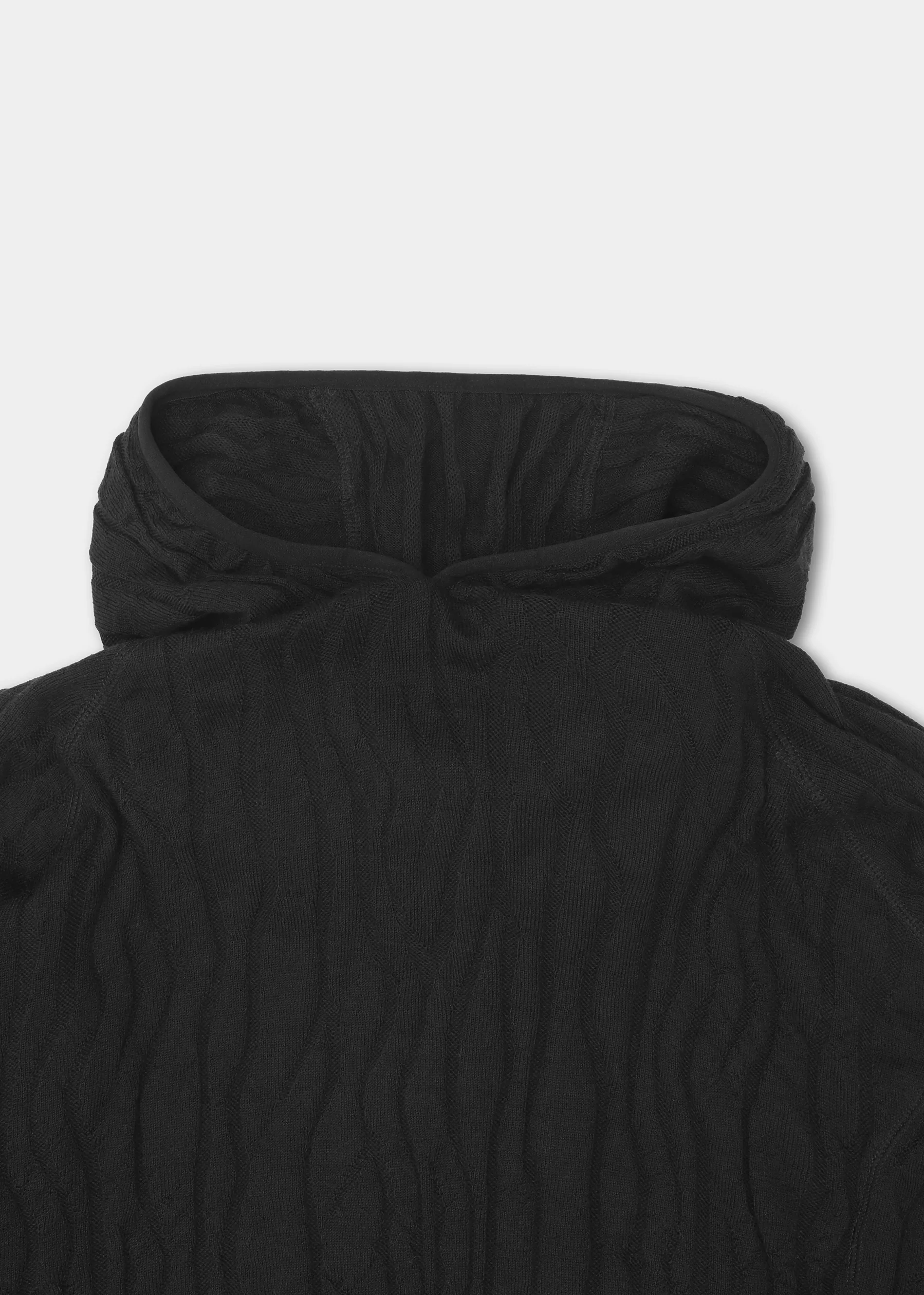 SORTSOL KNIT HOODIE - Image 13