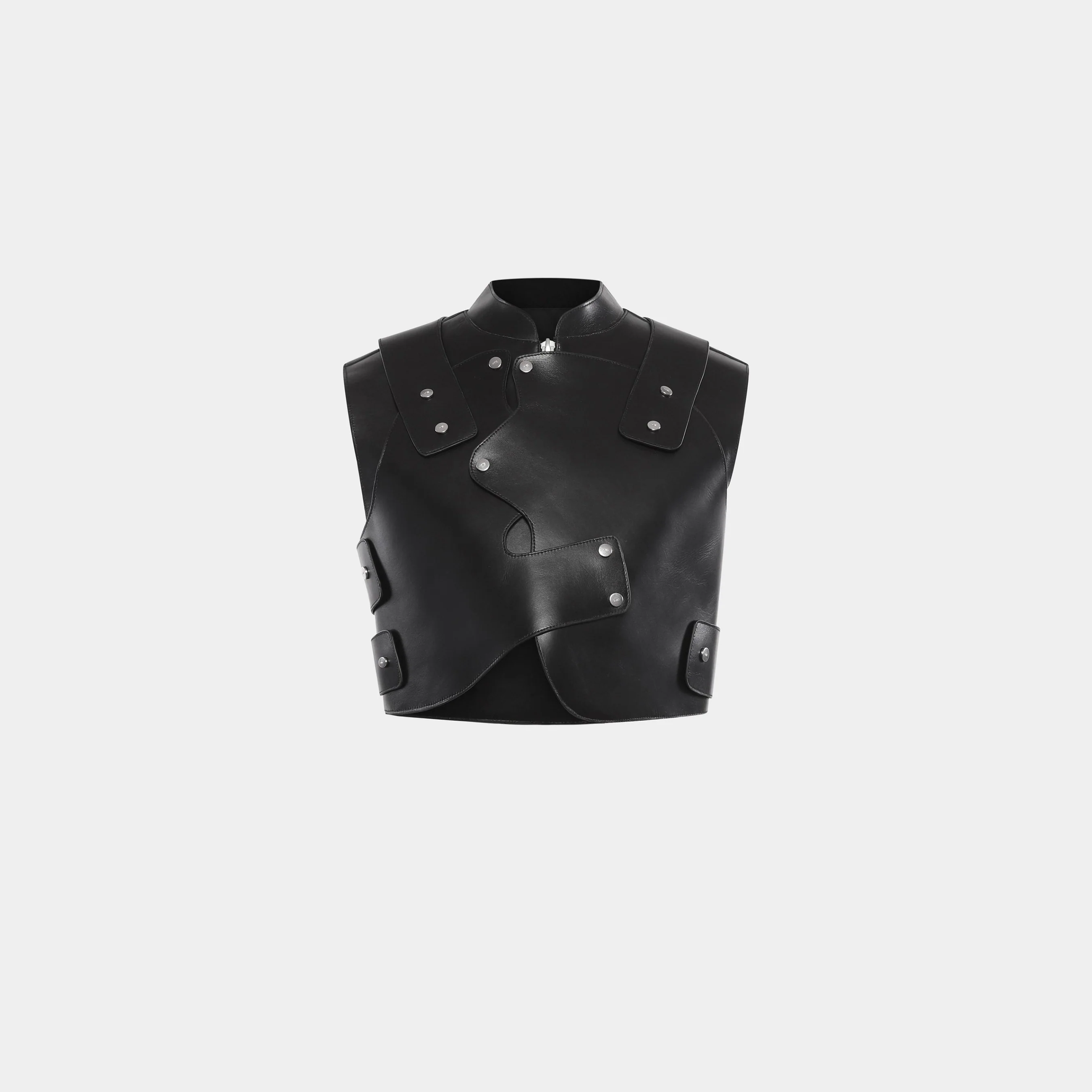 ATMOSPHERIC LEATHER VEST
